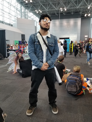 Killmonger’s too cool for this con.